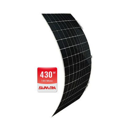 OEM-Bestellung unterstützt 100w Flexibles Solarpanel für Wohnwagen Karawan Boot Yacht Abgelegenes Gebiet