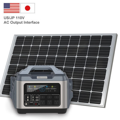 Typ-C-Eingang 3000 Watt Lithiumbatterien-Strombank Portable Power Station für schnelles Laden