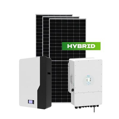 10KVA 48v 10KW Solarenergie speichersystem 110V-240V Dachmontage