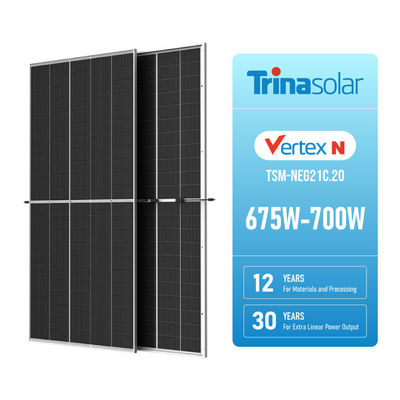 330W 395W N-Typ monokristallines Solarpanel mit Anodisiertem Aluminiumrahmen
