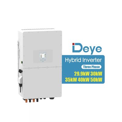 Hochspannungshybrider Solarumrichter 20kw 30kw 40kw 50kw Drei-Phase mit CEI-Zulassung