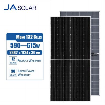 JA SOLAR Effizienz Bifacial Solar Panel mit Doppelglas- und Halbzell-MBB-Technologie
