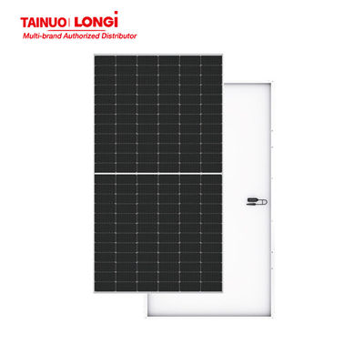 Longi 570w Tier 1 Solarzellen mit 3,2 mm gehärtetem Niedrig-Eisen-Glas und IP68-Kennungsbox