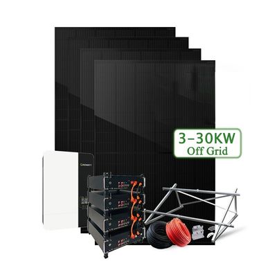 5 kW Solarstromsystem für Zuhause mit monokristallinen Silizium-Panels und CE/TUV-Zertifikat