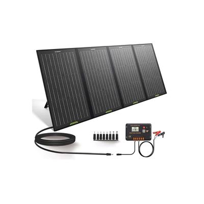 60 Watt Klappsolar-Panel-Kit für Wohnmobil-Camping-Anhänger und Notstrombedarf