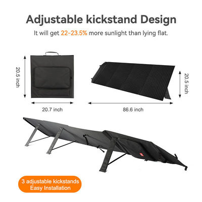 60 Watt Klappsolar-Panel-Kit für Wohnmobil-Camping-Anhänger und Notstrombedarf