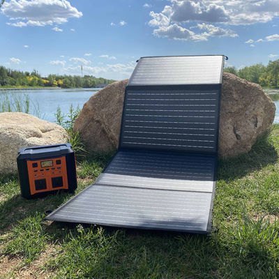 Portable Solar Generator Camping Lösung 50W 100W Solarpaneel für schnelles und einfaches Laden