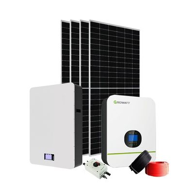 8KW 6KW 5KW 15KW 20KW Off-Grid 10KW Solarenergiesysteme für Zuhause Ausgangsfrequenz 50Hz