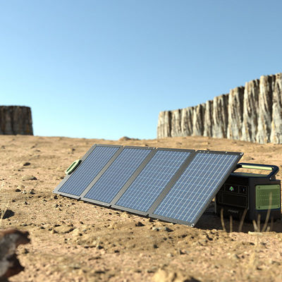 20W 30W tragbares Camping-Solarpanel mit USB-Typ-C-Anschluss und Klappstruktur