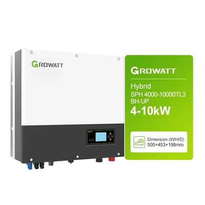 Growatt SPF12000T 12Kwp DVM Hybrid 12KW Solar Home Inverter 12Kwp Kapazität 1000v Eingang