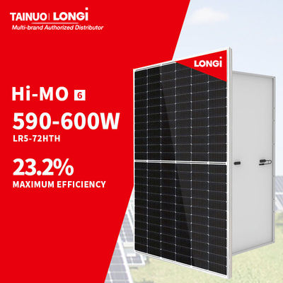 Longi Hi-Mo 6 LR5-72HTH 600W Solarkollektoren 35mm PV-Modul TUV ISO CE Leistungsgrenze