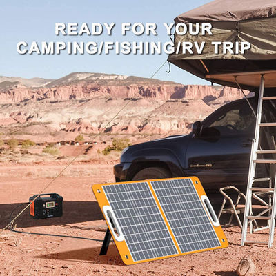 166mmx166mm Zelle 100w Klapp-Solarpanel für Camping 12V Klapp-Solarlader
