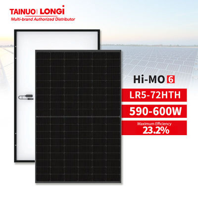 600W 595W 590W 580W Longi Solar Hi-MOX6 HPBC 23,2% N-TYPE PV-Panel mit Staubschutzbeschichtung