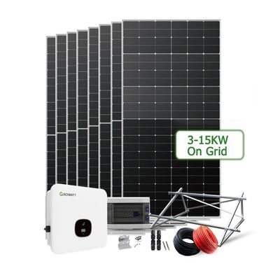 Installationshandbuch für die technische Unterstützung des Solarsystems für ein netzgebundenes System von 10 kW