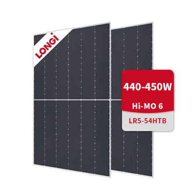 Longi LR5-54HTH 440-450M MONO Solaranlage 182mm N-Typ 440W 445W 450W Hi Mo 6 PV-Modul