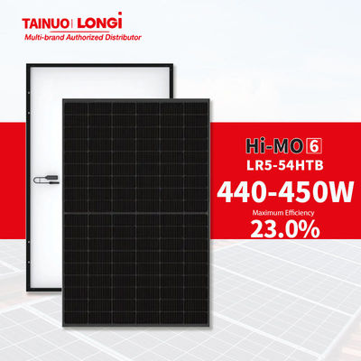 Longi LR5-54HTH 440-450M MONO Solaranlage 182mm N-Typ 440W 445W 450W Hi Mo 6 PV-Modul
