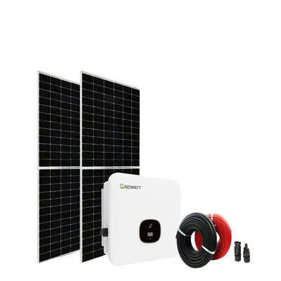 10kw 12kw 15kw On Grid Solarenergiesystem für Zuhause mit und monokristallinen Silizium-Panels