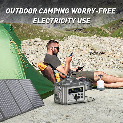 Typ-C-Eingang 3000 Watt Lithiumbatterien-Strombank Portable Power Station für schnelles Laden
