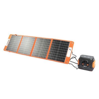 100W tragbares faltbares Solarpanel 166mmx166mm Zellgröße