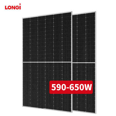 Einzelglas-Solarpanel-Zell-Kit 585W LONGi Hi-MO 6 LR5-72HTH mit 23,2% Effizienz