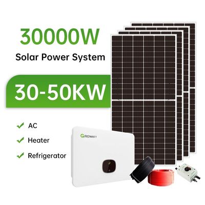 30 kW Solarenergiesystem für das gesamte Haus