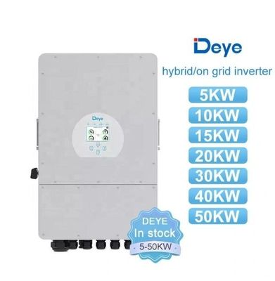 Europa Spannung 8Kw 10Kw 12Kw Hybrid-Drei-Phasen-Wechselrichter mit Eingangsspannung 160-800Vdc