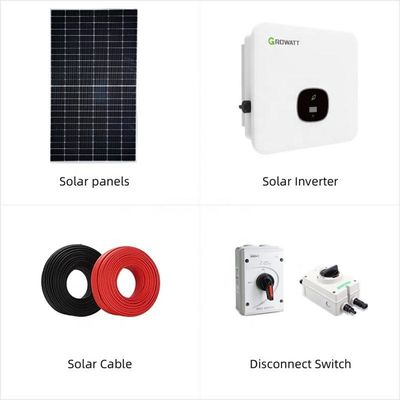 30 kW Solarenergiesystem für das gesamte Haus