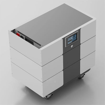 52 KG Stapelbare 48V LiFePO4-Batterie RS485 Kommunikationsanschluss für Heim-Solarsystem