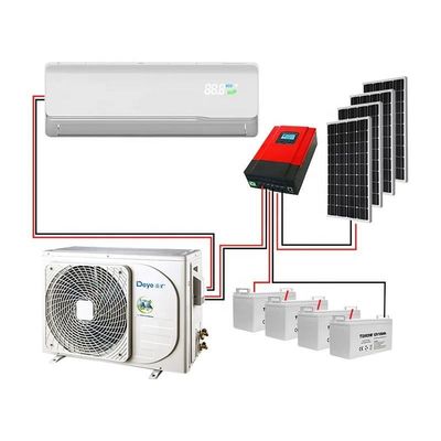 EER 2-4 Haushalt 9000 BTU Solar-Akku-Einheit für Hybrid-Mini-Split