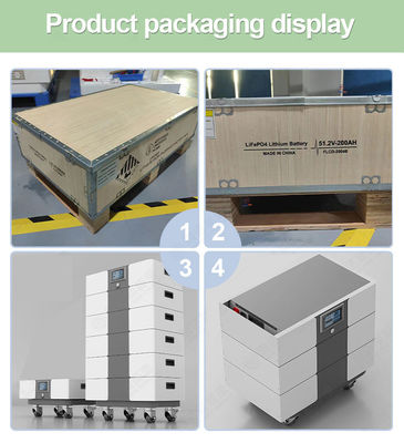 LFP Lithium Ion 51.2V 100Ah 5kWh 10kWh 200Ah 20kWh Smart String Energiespeichersystem