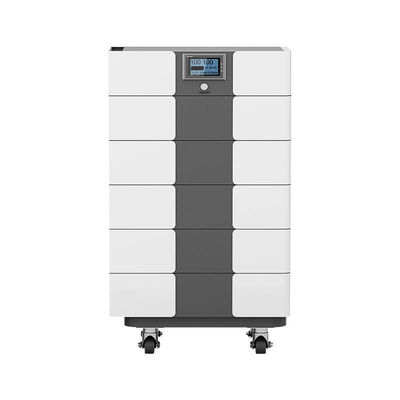 Bodeninstallation Stapelbare 51.2V 100Ah Solarbatterie für Niederspannung LiFePo4 System