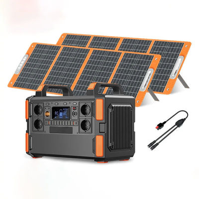 FlashFish 1000w Lifepo4 Lithium-Eisen-Phosphat-Batteriekraftwerk mit Solarpanel