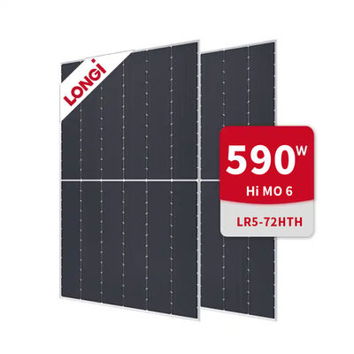 Zertifikat TUV ISO PV CE 600w N-Typ 550w zweiseitiges Solarpanelsystem für Heimenergie