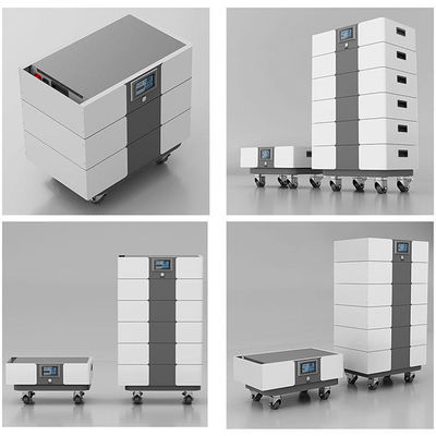 Off-Grid Energiespeicherlösung 51.2V 100Ah Stapelbare Lithium-Eisenphosphatbatterie