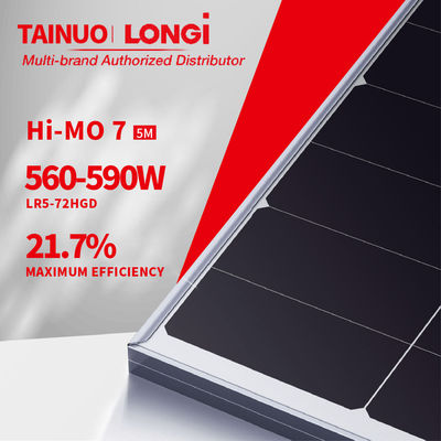 560w Monokristalline Halbzell Solarenergie-Panel 500 Watt mit 22,5% Panel Effizienz