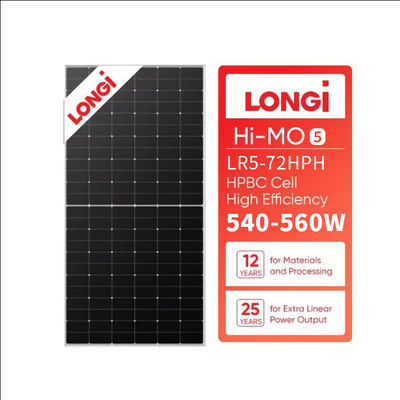 LR5-72HPH 535M 535w 540w 550w Halbzell-Mono-Solar-PV-Modul mit Leistungstoleranz von 0-3%