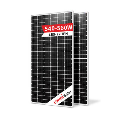 LONGI Solarpanel Hi-MO5 MLR5-72HBD 540-560M Halbschnitt Mono Technologie und Wettbewerbsfähigkeit