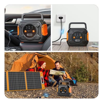 320 W Portable Solar Power Bank Notfall-Solarkraftwerk DC 9-12V/10A