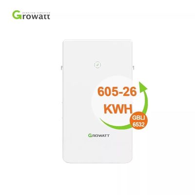 Growatt Lithiumbatterie 51.2V Flexible Kapazität von 6,5 kWh bis 13 kWh LFP-Anodenmaterial