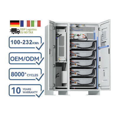 LiFePO4 Industriebatterie für intelligente kommerzielle Solarenergie-Speicher 100 kWh