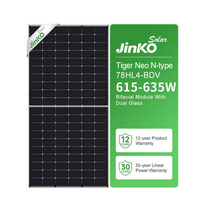 Jinko Solarpanel 560 570 580 590 Watt N Typ 72HL4-BDV mit Anti-Reflexionsbeschichtung