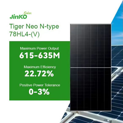 JINKO Doppelglas-Solarzellen mit Anodisiertem Aluminiumrahmen