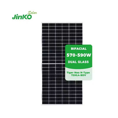 Jinko Solar Tiger Neo PV-Solarmodule 590W 585W 580W 575W 570W für das On-Grid-Solarsystem
