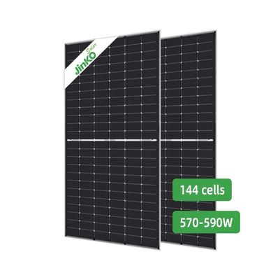 Jinko Tiger Neo N-Typ Dual Glass 570W 575W 580W 585W 590W USA Lagerhaus Bifacial Solarzellen