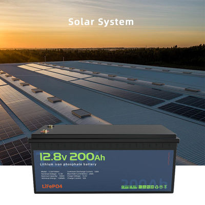 IP67 Wasserdicht 24V 100Ah Solar LiFePO4 Batterie mit Bluetooth und LFP Anodenmaterial