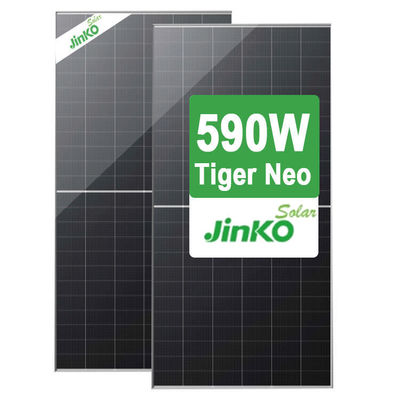 N-Type Mono-Solarpanel Jinko 550w 555w Tiger Neo 72HL mit IP68-Kennungsbox