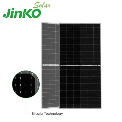 N-Type Mono-Solarpanel Jinko 550w 555w Tiger Neo 72HL mit IP68-Kennungsbox