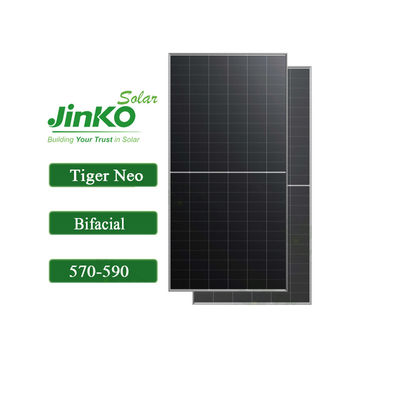 N-Type Mono-Solarpanel Jinko 550w 555w Tiger Neo 72HL mit IP68-Kennungsbox