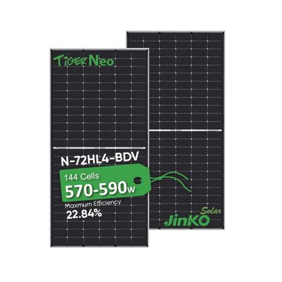 Good Jinko 575 Watt JKM575 N Typ PV-Solarmodul für Wohnanwendungen