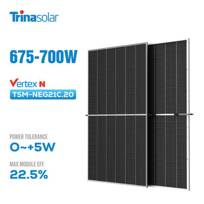 600w-Solarpanel-Trina 630w 650w 670w 700w Tier 1 Monomodul mit in EU-Lager